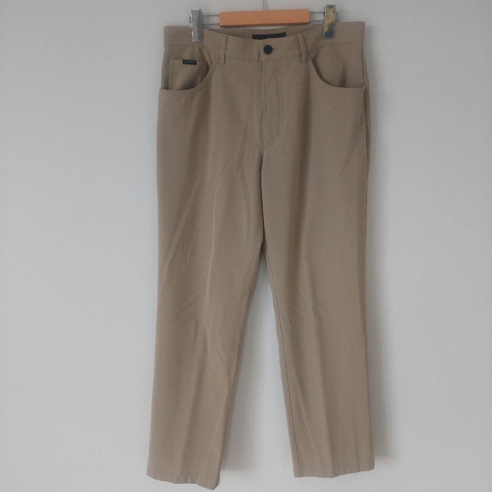 Alberto Ceramica Pants, Men's 32 Waist, Tan, Made in Turkey